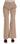 Ermanno Scervino Beige Cotton Bootcut Pants Ermanno Scervino
