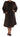 Dolce & Gabbana Elegant Brown Raccoon Fur Knee-Length Coat Dolce & Gabbana