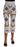 Dolce & Gabbana Mulicolor Majolica Cutout Capri Pants Dolce & Gabbana