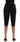 Dolce & Gabbana Black Brocade High Waist Capri Shorts Dolce & Gabbana