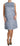Dolce & Gabbana Elegant Light Blue Fringe Shift Dress Dolce & Gabbana