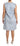 Dolce & Gabbana Elegant Light Blue Fringe Shift Dress Dolce & Gabbana