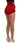 Dolce & Gabbana Red Silk Crystal Roses Shorts Dolce & Gabbana
