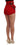 Dolce & Gabbana Red Silk Crystal Roses Shorts Dolce & Gabbana