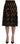 Dolce & Gabbana Elegant Gold Black Silk Blend High Waist Skirt Dolce & Gabbana