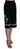 Dolce & Gabbana Black Cotton Cropped Embellished Pants Dolce & Gabbana