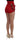 Dolce & Gabbana Red Silk Crystal Roses Shorts Dolce & Gabbana