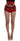 Dolce & Gabbana Red Silk Crystal Roses Shorts Dolce & Gabbana