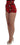 Dolce & Gabbana Red Silk Roses Sicily Shorts Dolce & Gabbana
