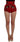 Dolce & Gabbana Red Silk Crystal Roses Shorts Dolce & Gabbana