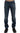 Costume National Chic Blue Wash Painted Slim Fit Jeans Costume National