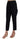 Dolce & Gabbana Black Cropped Front Button Embellished Pants Dolce & Gabbana