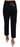 Dolce & Gabbana Black Cropped Front Button Embellished Pants Dolce & Gabbana