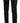 Black Mid-Waist Skinny Dress Pants with Formal Shoes