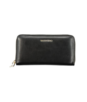 Mario Valentino Black Polyurethane Women Wallet