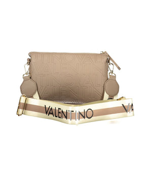 Mario Valentino Marrone Polyurethane Women's Shoulder Bag