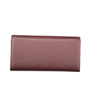 Mario Valentino Rosso Polyurethane Women Wallet