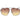Replay Gray Metal Sunglasses