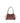 Fendi Bordeaux Calf Leather Bos Taurus Shoulder Bag