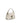 Coccinelle Cream Calf Leather Bos Taurus Shoulder Bag