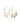 ALDO Green Elastane Earrings