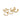ALDO Gold Elastane Earrings