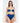 Moschino Blue Polyamide Bikini