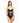 Moschino Black Polyamide One-Piece Swimsuit