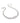 ALDO Silver Elastane Necklace