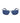 NAUTICA Blue Plastic Sunglasses