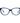 Emilio Pucci Blue Plastic Glasses (Frames)