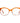 Emilio Pucci Orange Plastic Glasses (Frames)
