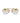 Victoria Beckham Gold Metal Sunglasses
