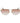 Victoria Beckham Gold Metal Sunglasses