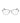 Victoria Beckham Black Metal Glasses (Frames)