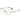 Victoria Beckham Gold Metal Glasses (Frames)