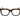 Victoria Beckham Brown Acetate Glasses (Frames)
