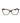 Victoria Beckham Brown Acetate Glasses (Frames)