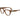Victoria Beckham Brown Acetate Glasses (Frames)