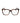 Victoria Beckham Brown Acetate Glasses (Frames)