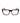 Victoria Beckham Brown Acetate Glasses (Frames)