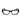 Victoria Beckham Black Acetate Glasses (Frames)
