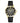 Juicy Couture Black Plastic Dress Watch