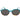 Replay Turquoise Plastic Sunglasses