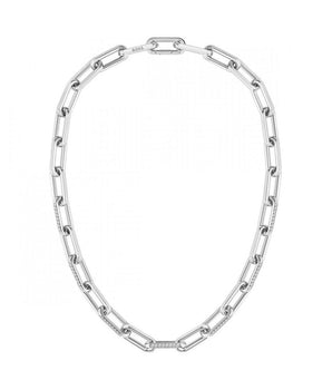 Hugo Boss Silver Stainless Steel Necklace