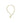 Chiara Ferragni Gold Stainless Steel Necklace
