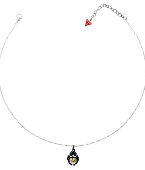 Guess Transparent Stainless Steel Necklace