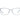 ROXY Transparent Plastic Glasses (Frames)