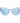Victoria's Secret Blue Plastic Sunglasses