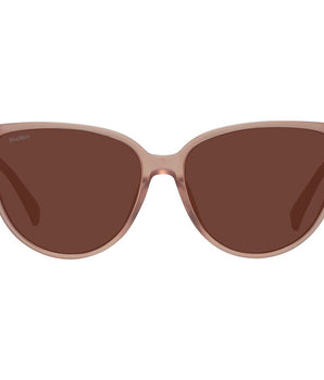 Max Mara Beige Plastic Sunglasses
